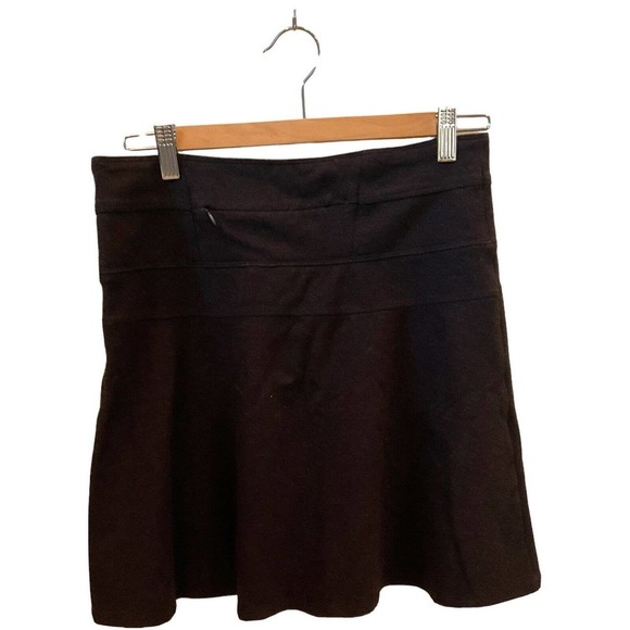 Athleta Dresses & Skirts - Athleta Wear About Skirt Skort Black Outdoor Hiking Womens Size 6 Side Zipper